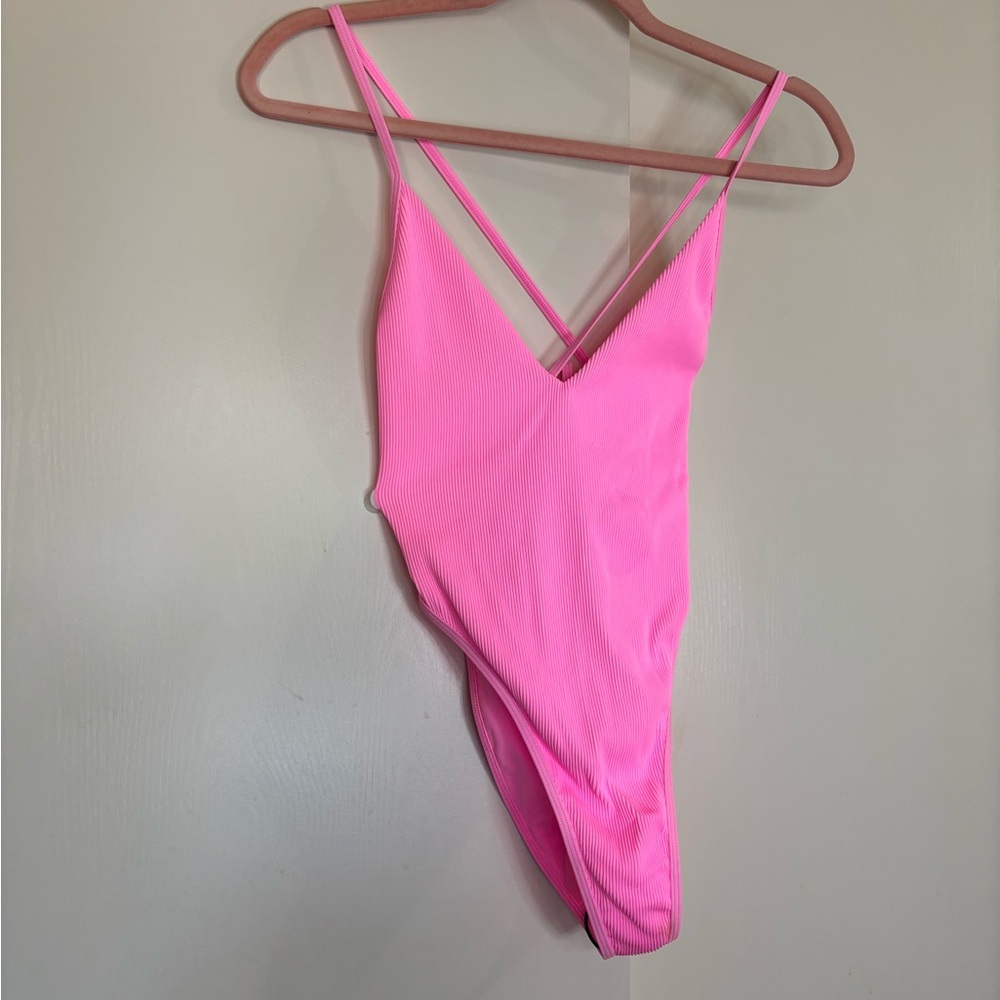 Kulani Kinis Vibrant Pink One-Piece Swimsuit